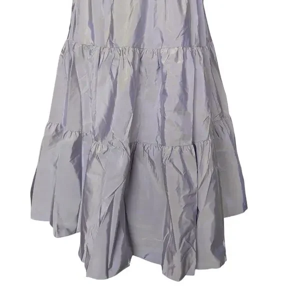 Vintage Gunne Sax Y2K Prom Dress Size 13 NWT Purple Iridescent Whimsical Fairy